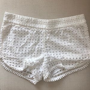 Lilly Pulitzer for Target White Eyelet Shorts